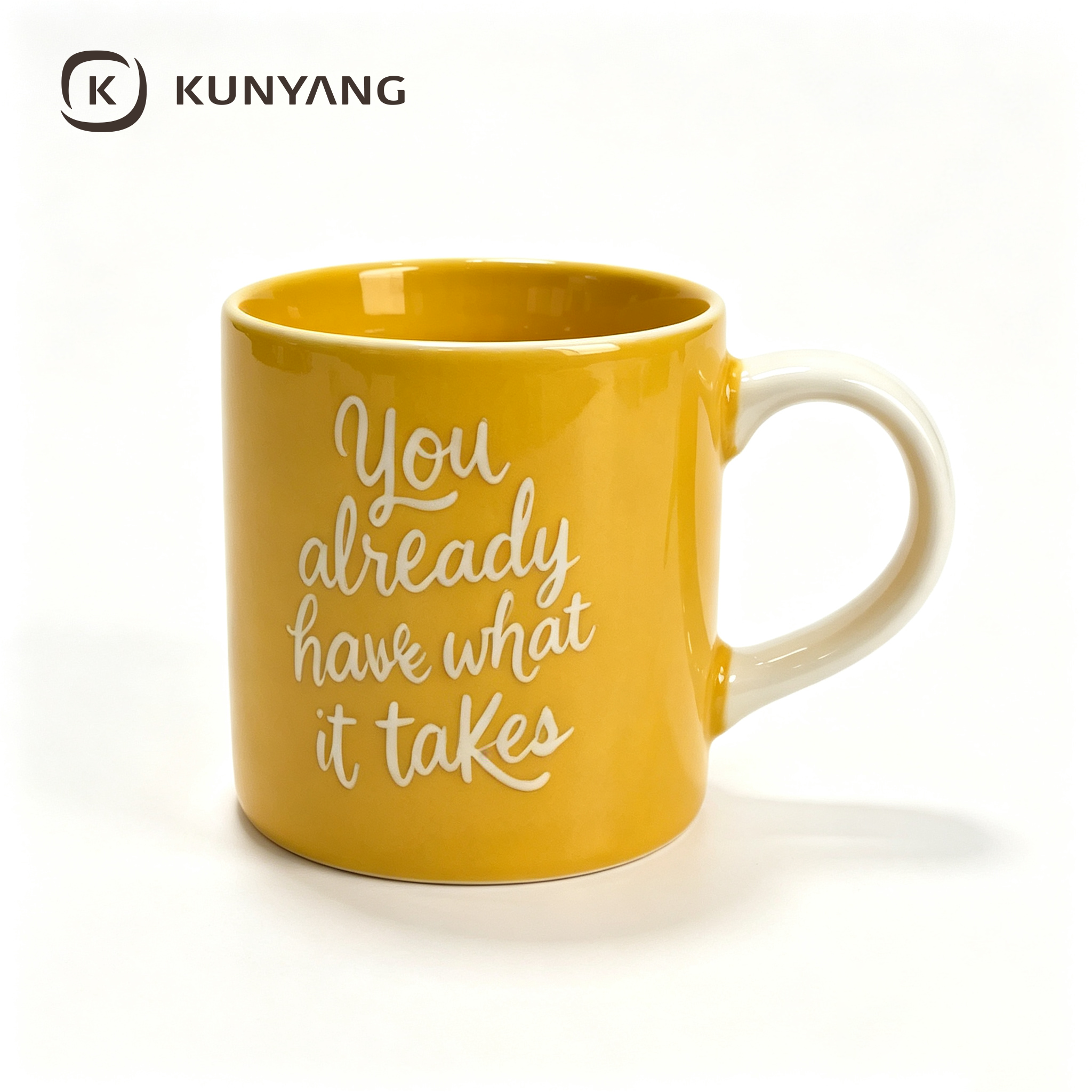 Yellow Ceramic Mug