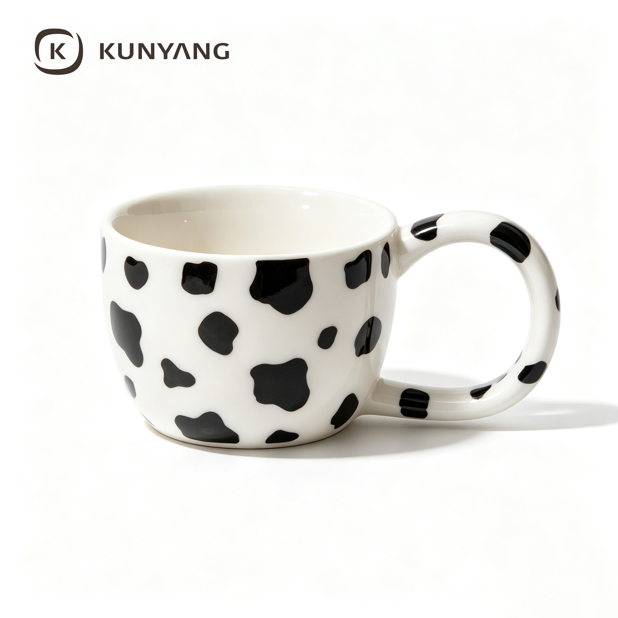 Cow Print Ceramic Mug