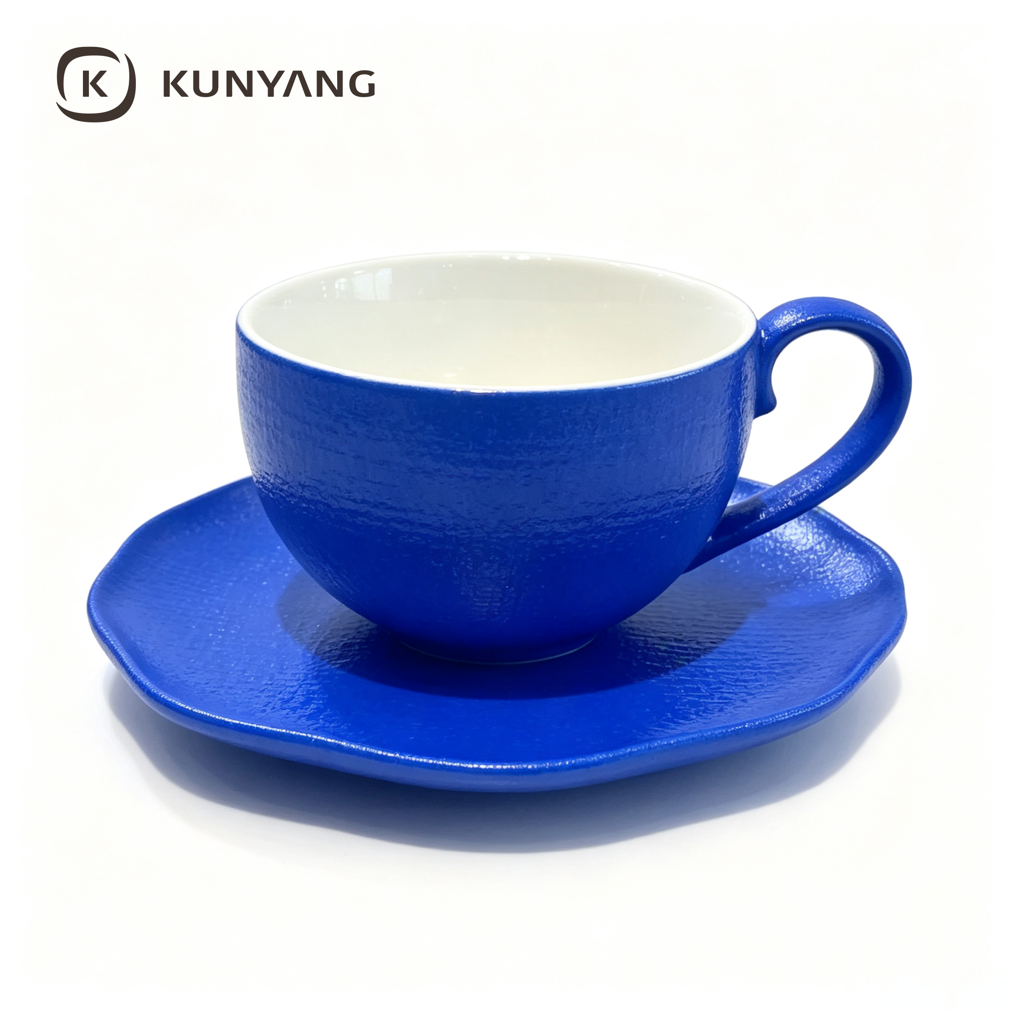 Klein Blue Ceramic Tea Set