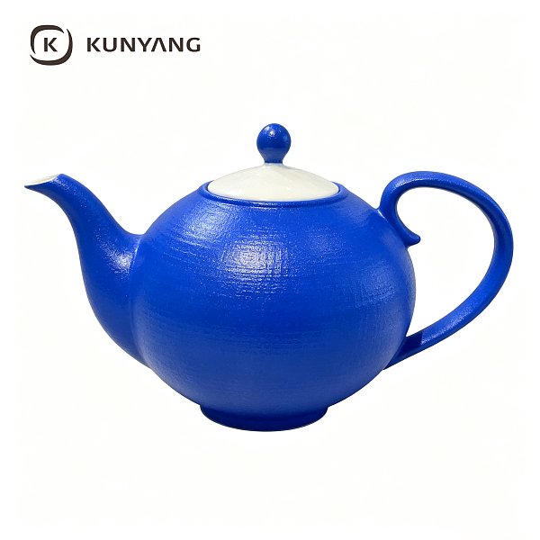 Klein Blue Ceramic Tea Set