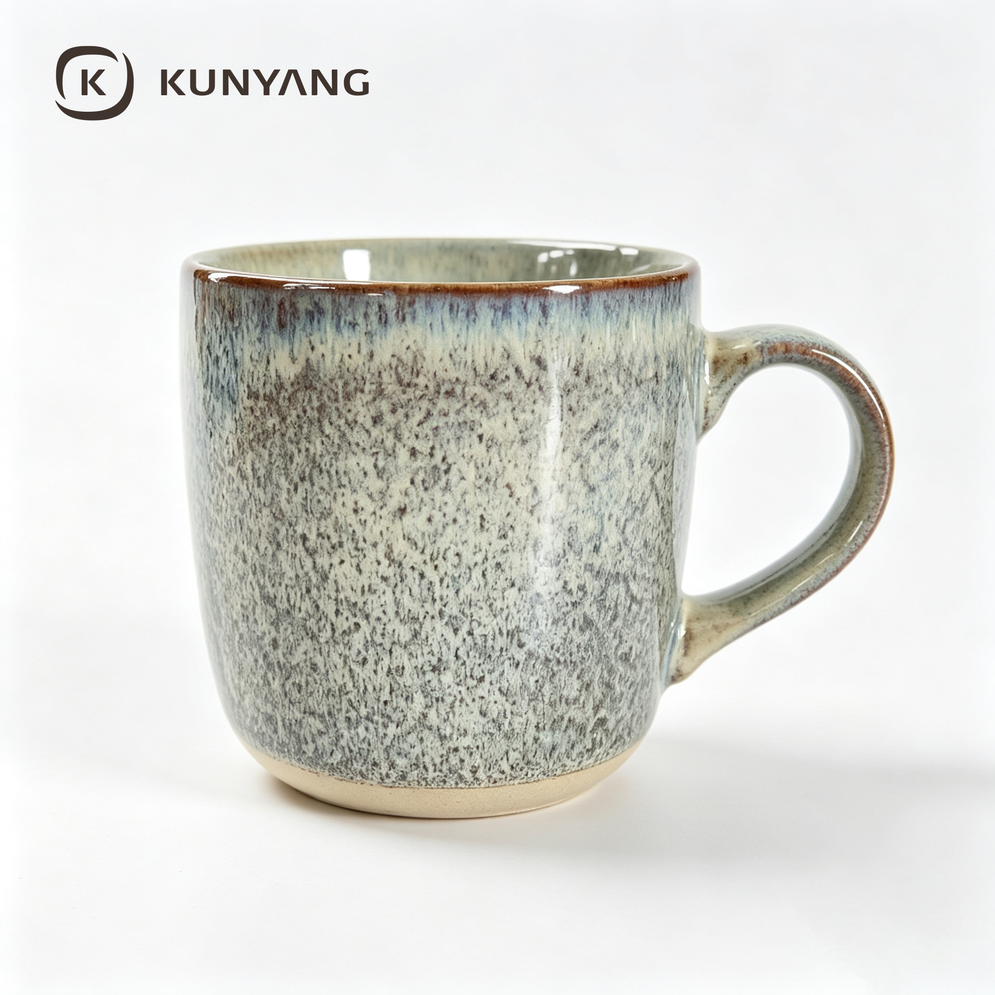 Speckled Reactive Glaze Ceramic Mug