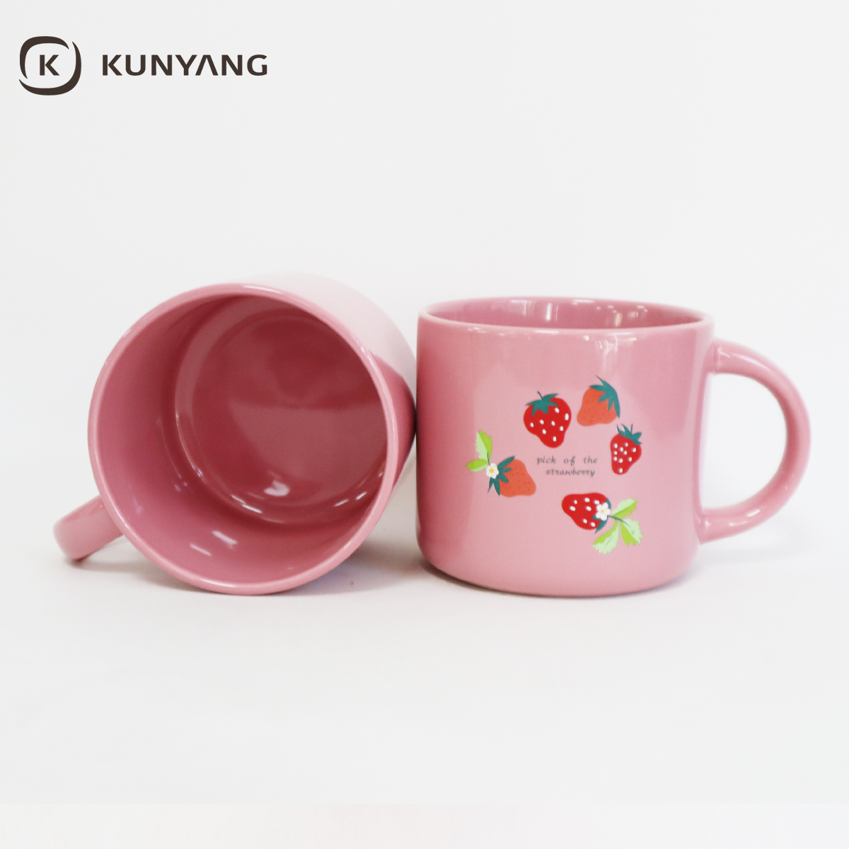 Sweet Fruit Print Ceramic Mug