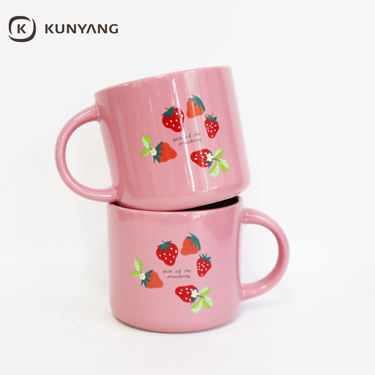 Sweet Fruit Print Ceramic Mug