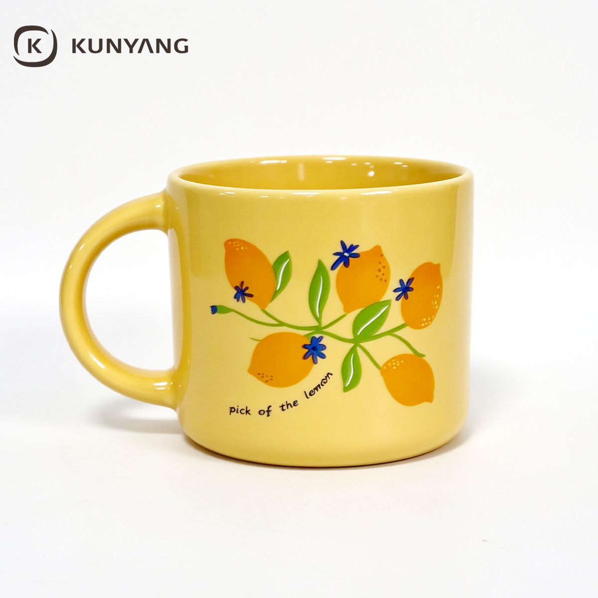 Sweet Fruit Print Ceramic Mug