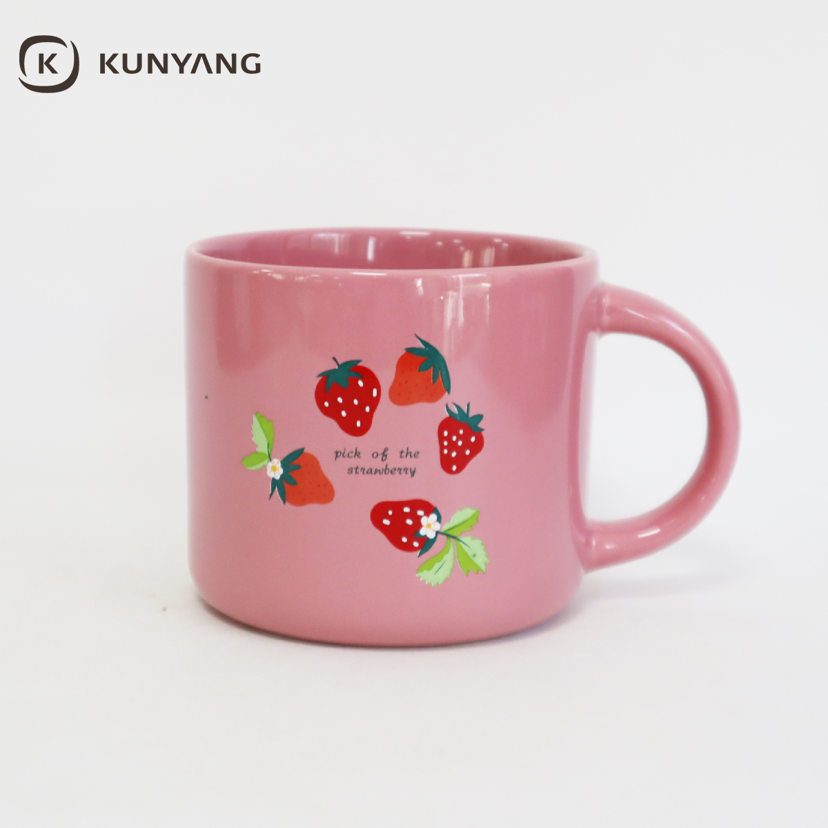 Sweet Fruit Print Ceramic Mug