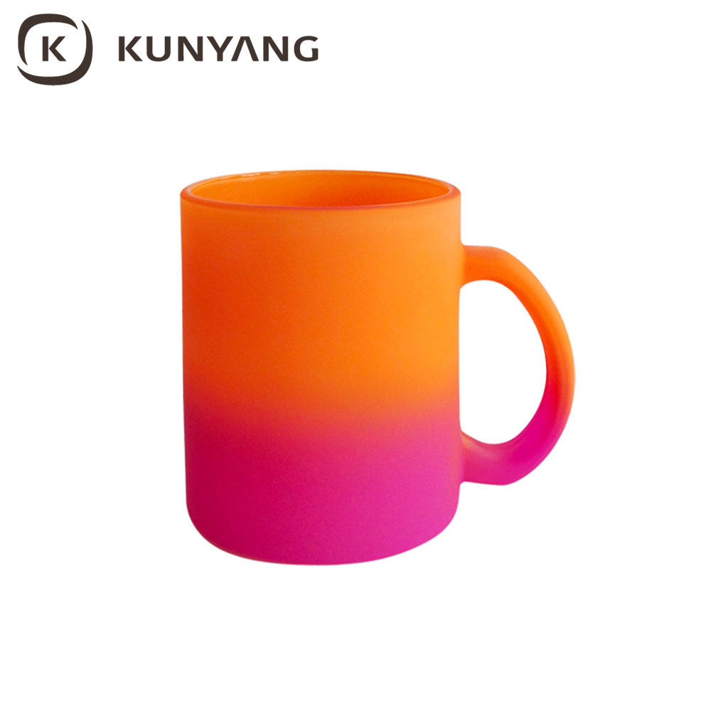 11oz Sublimation Glass Mug -KY7102