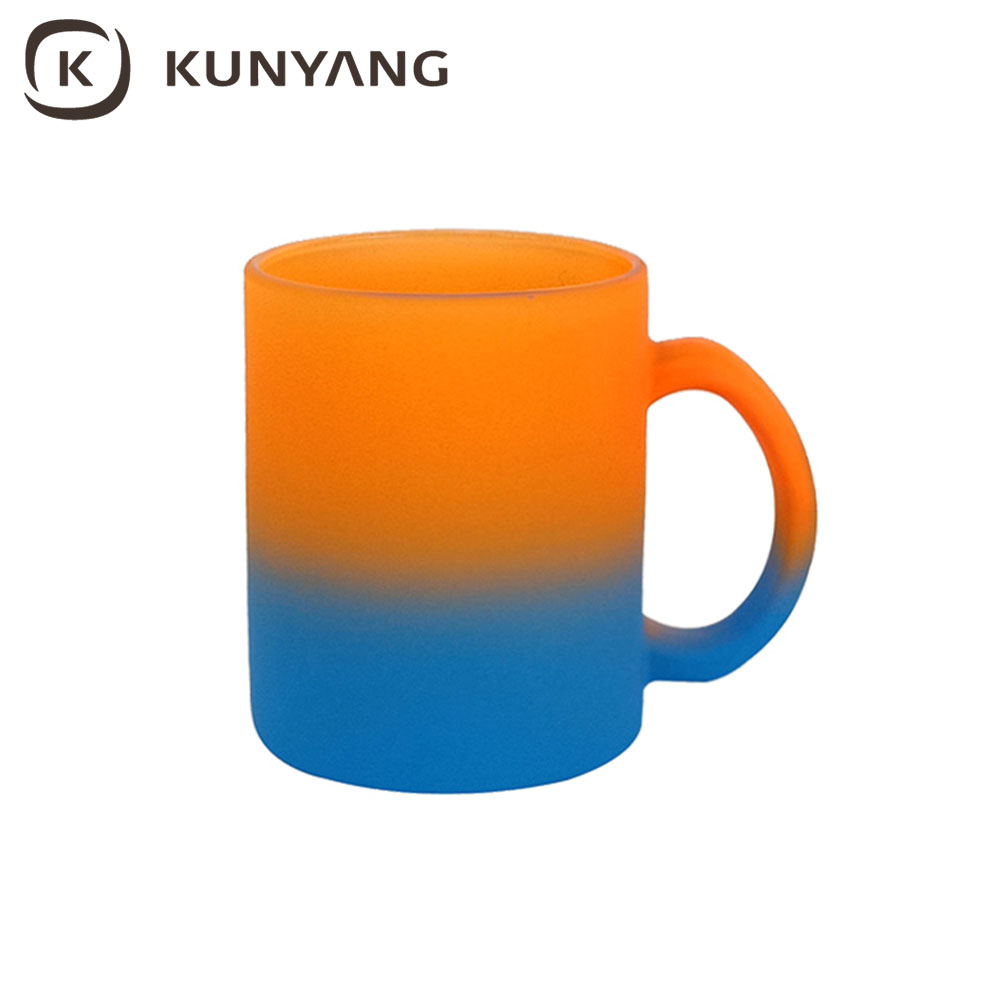 11oz Sublimation Glass Mug -KY7102