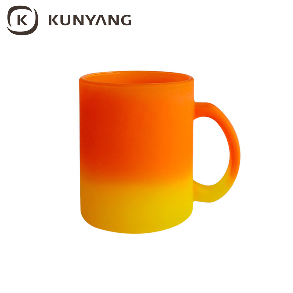 11oz Sublimation Glass Mug -KY7102