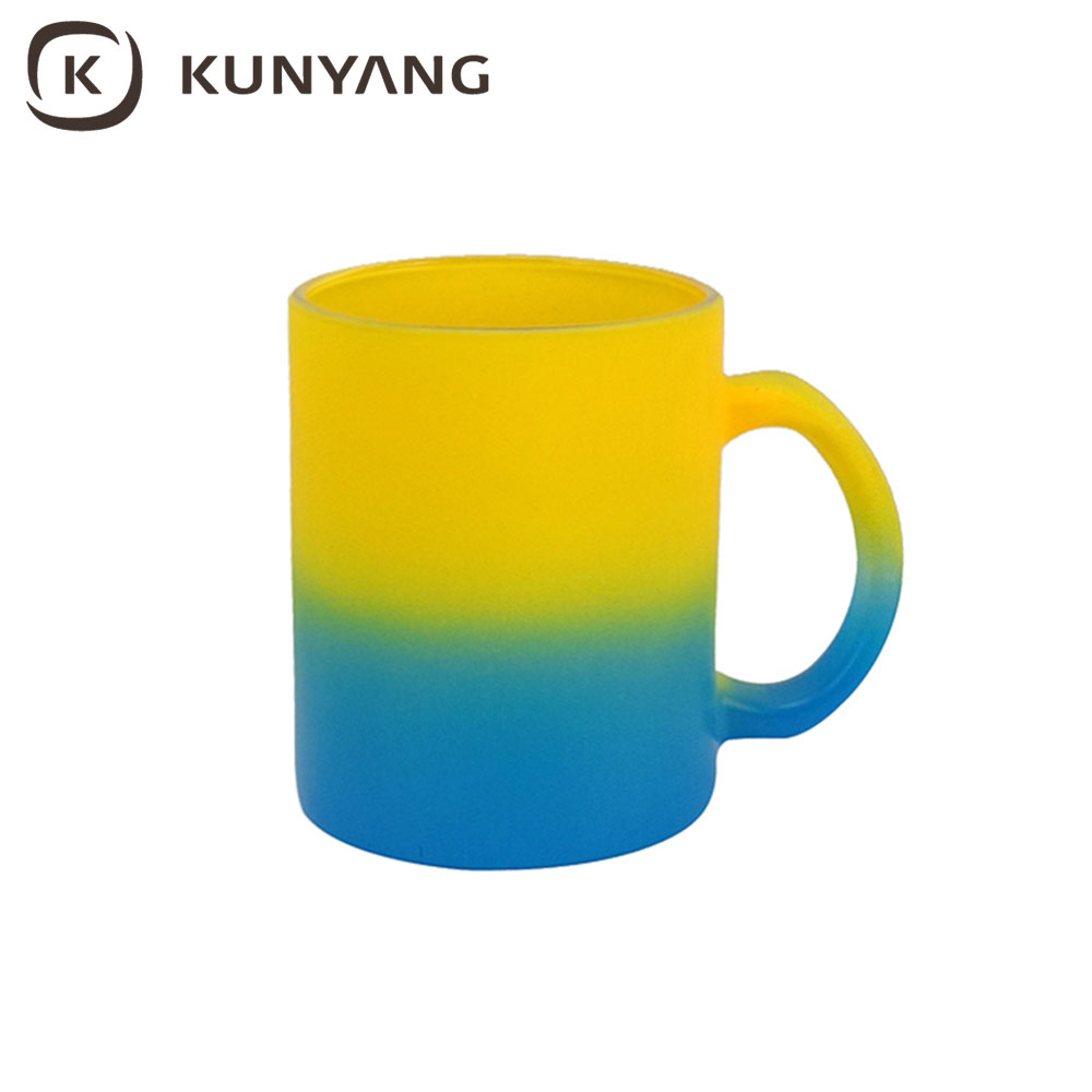 11oz Sublimation Glass Mug -KY7102