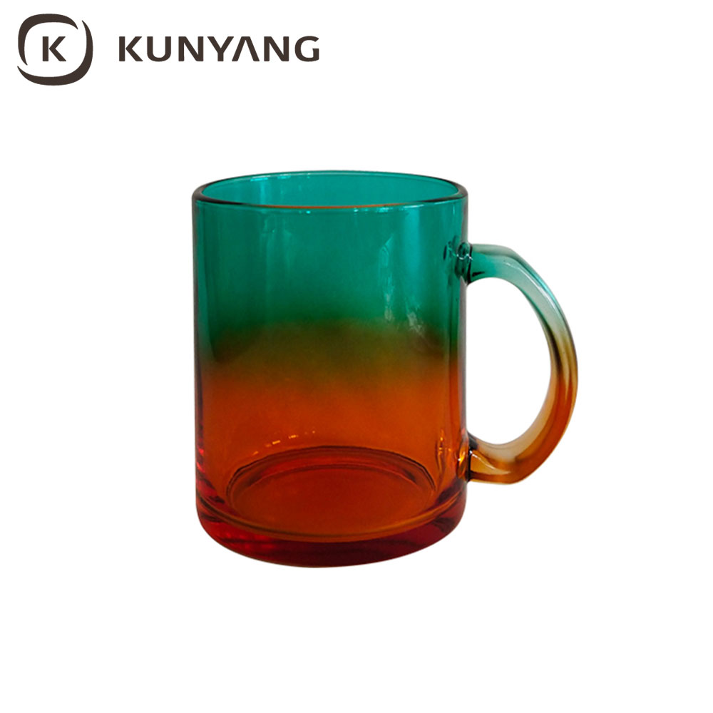 11oz Sublimation Glass Mug -KY7102