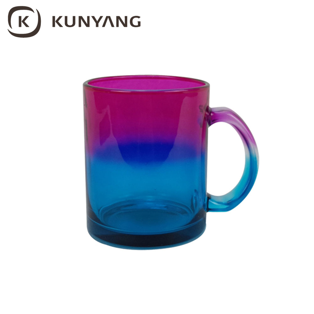 11oz Sublimation Glass Mug -KY7102