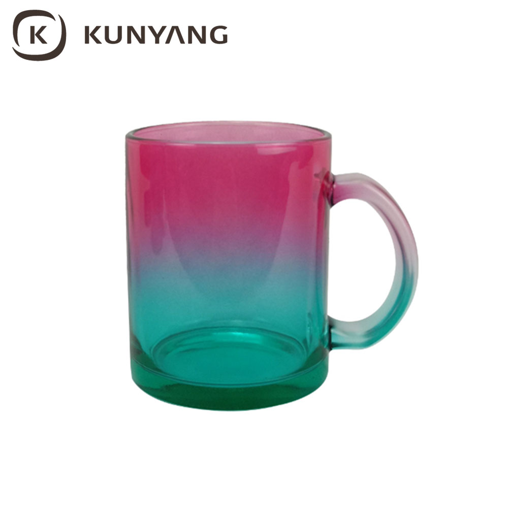 11oz Sublimation Glass Mug -KY7102