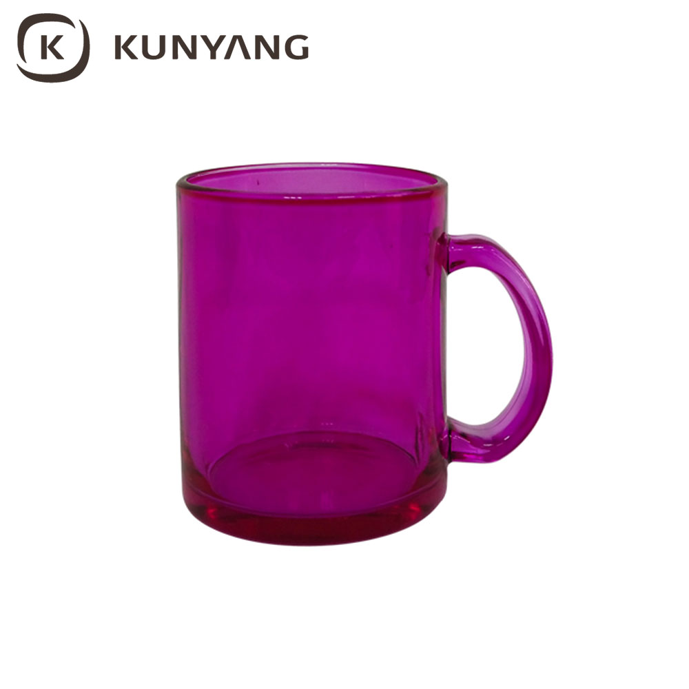 11oz Sublimation Glass Mug -KY7102