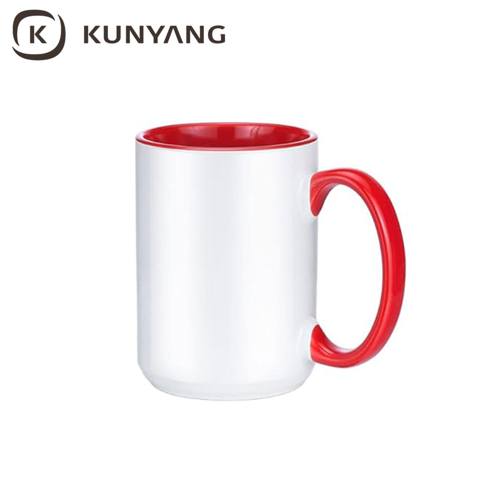 15oz Sublimation Ceramic Mug -KY1015