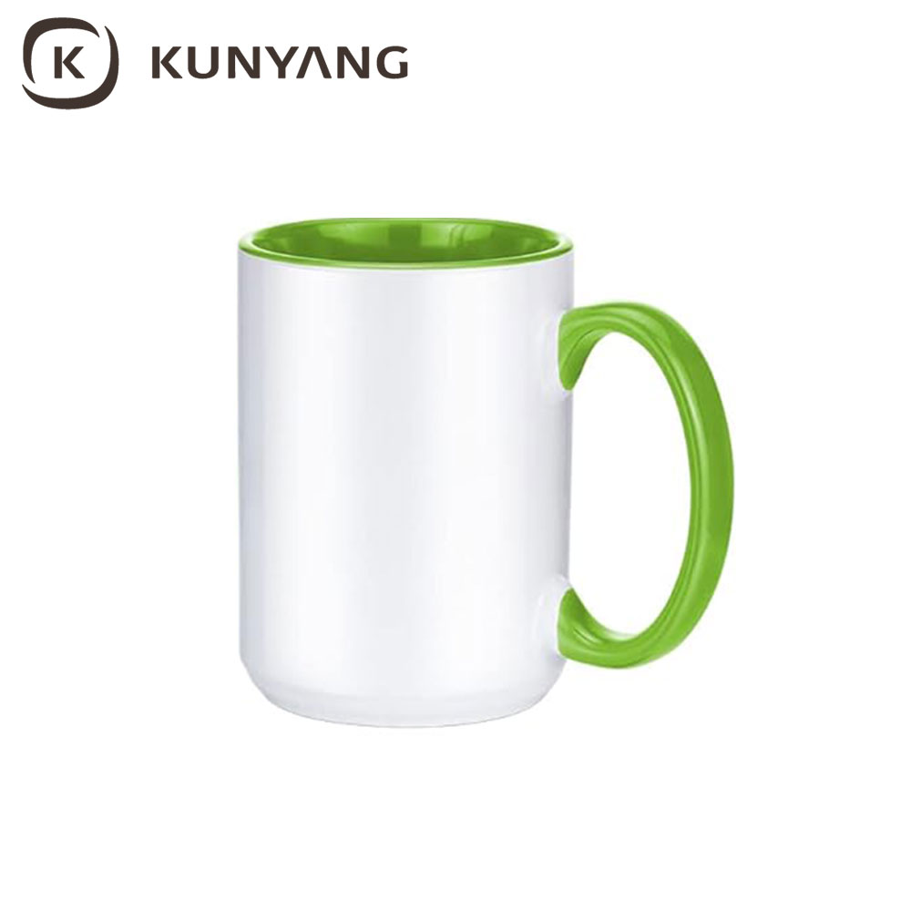 15oz Sublimation Ceramic Mug -KY1015