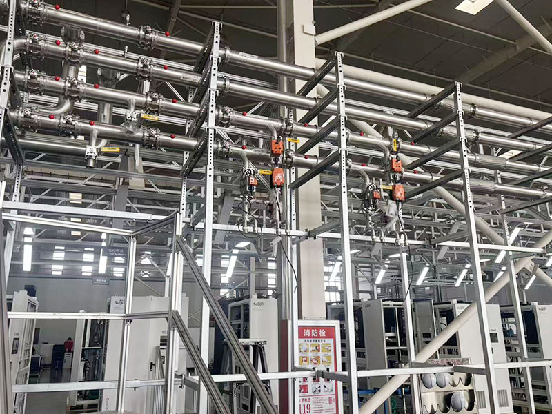 Custom 304 Stainless Steel Liquid Cooling Pipe Assemblies for Data Centers | Precision TIG Welded Piping