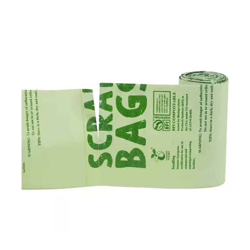 compostable star-seal garbage bag