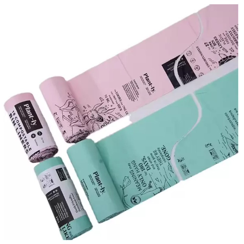 customized biodegradeble trash bag