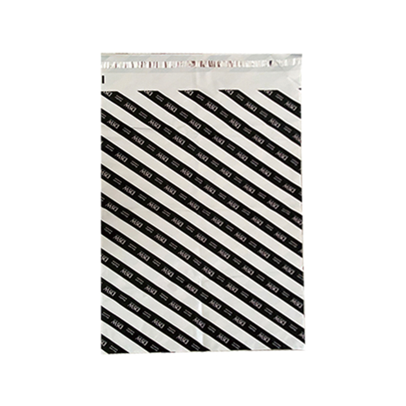 stripe printing courier bag