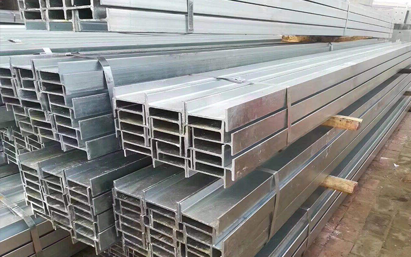 Galvanized H-shaped steel