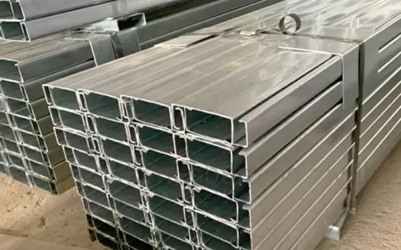 Steel beam production line