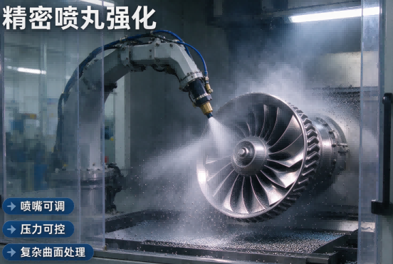 Difference between Shot Blasting and Shot Peening