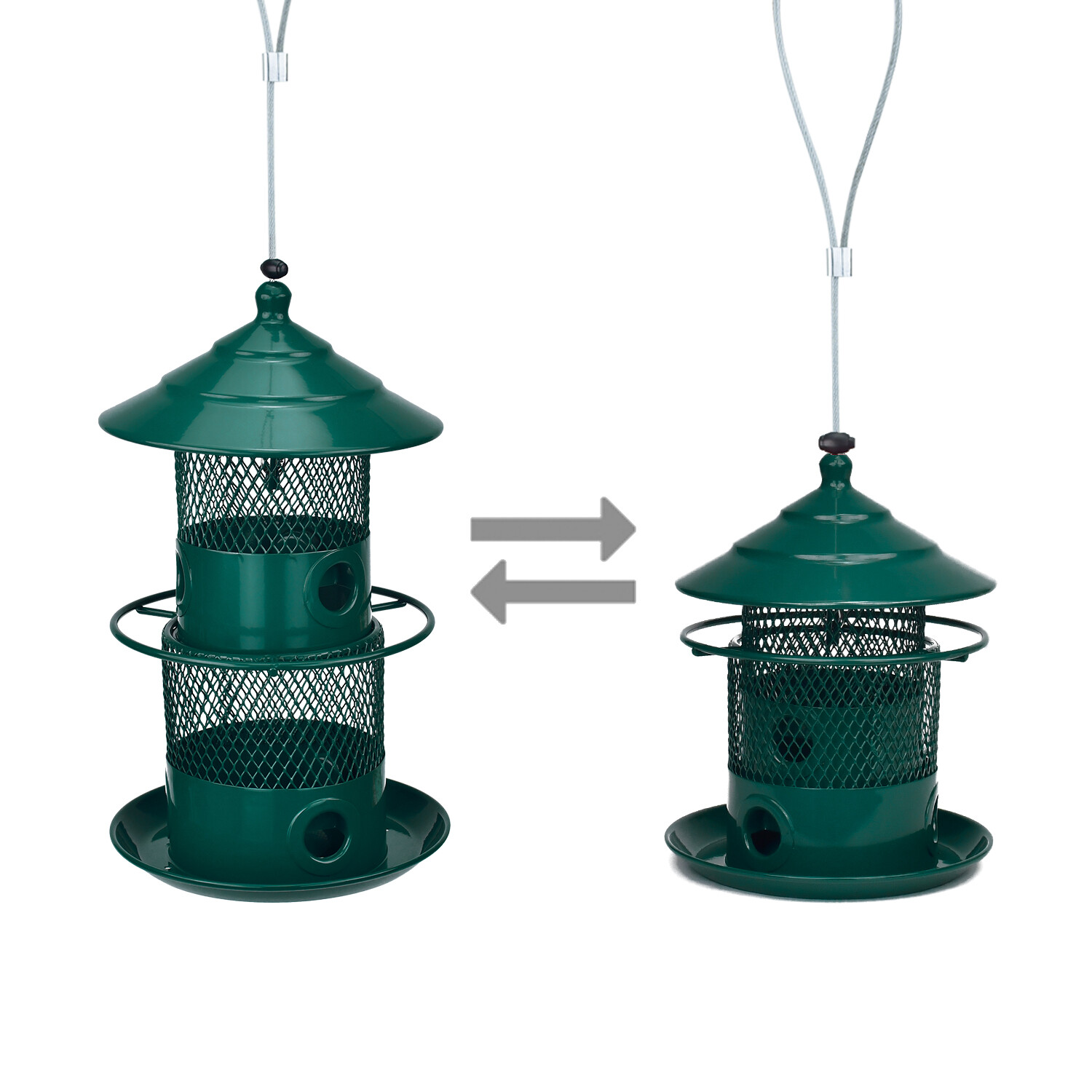 Pitoutfir lighthouse is dark green