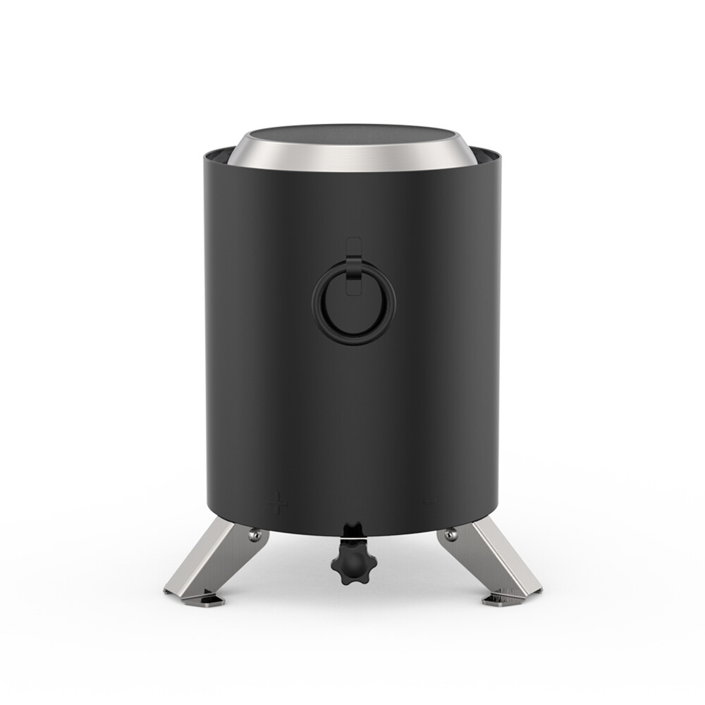 Small stainless steel barbecue stove