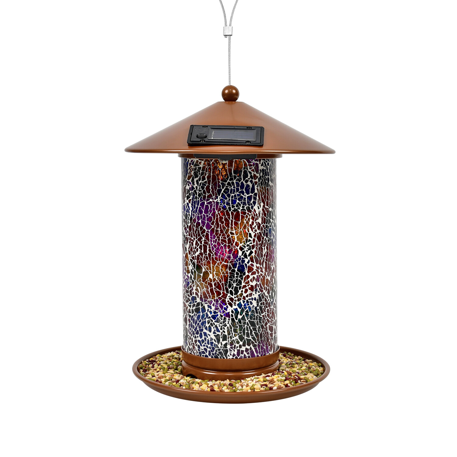 Z Shop solar bird feeder