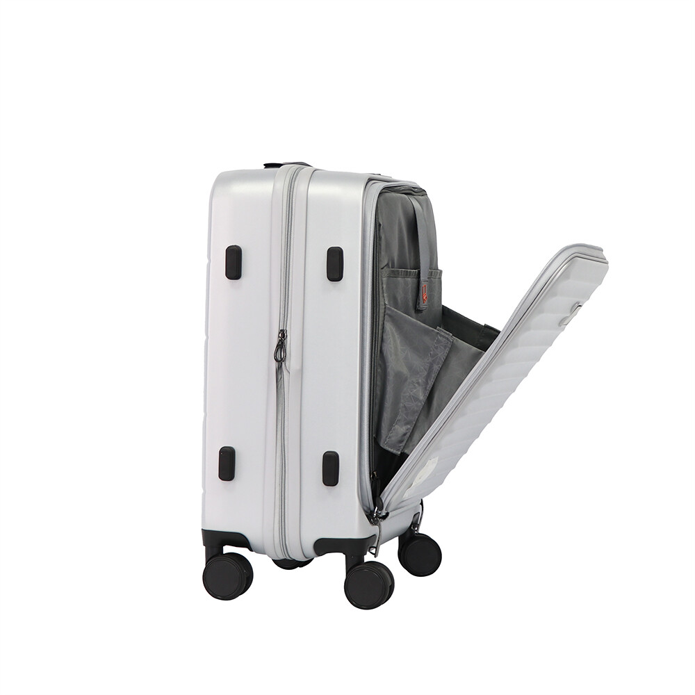 Front opening luggage