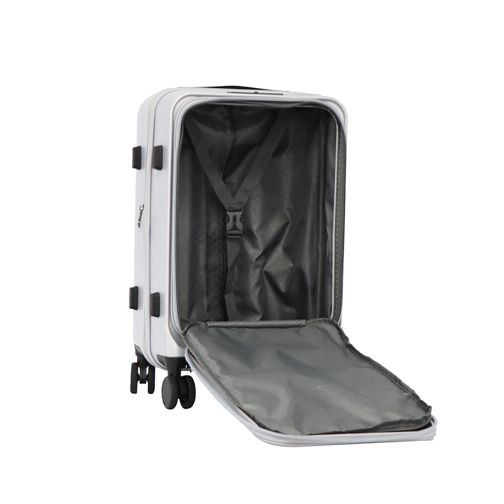 Front opening luggage