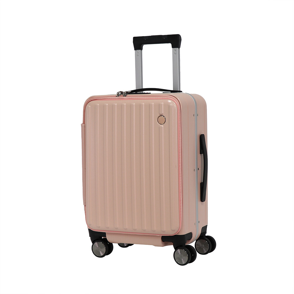 Front opening luggage