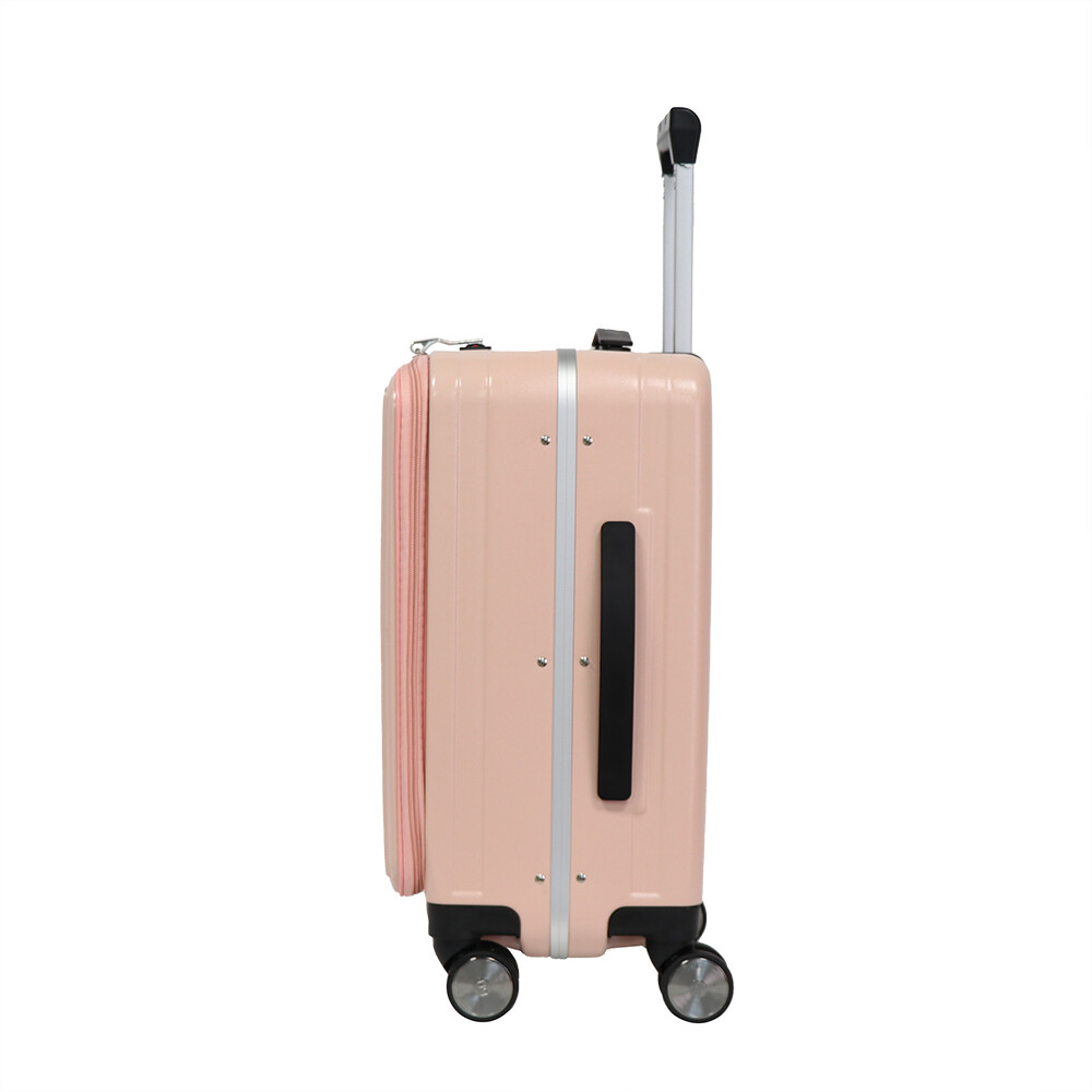 Front opening luggage