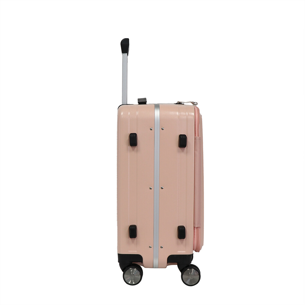 Front opening luggage