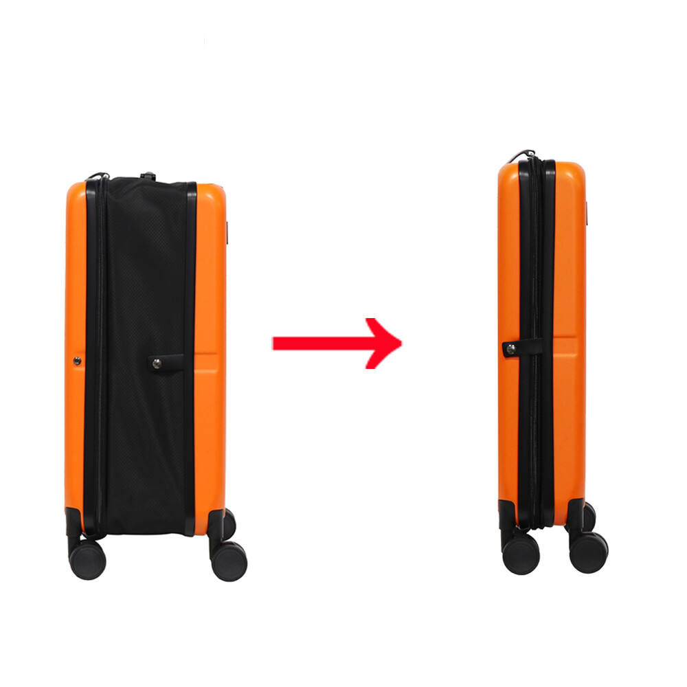Folding luggage Abs Trolley Case 20 Inch Fashion Luggage  360°silent Universal Wheel Suitcase Travel Luggage Suitcases