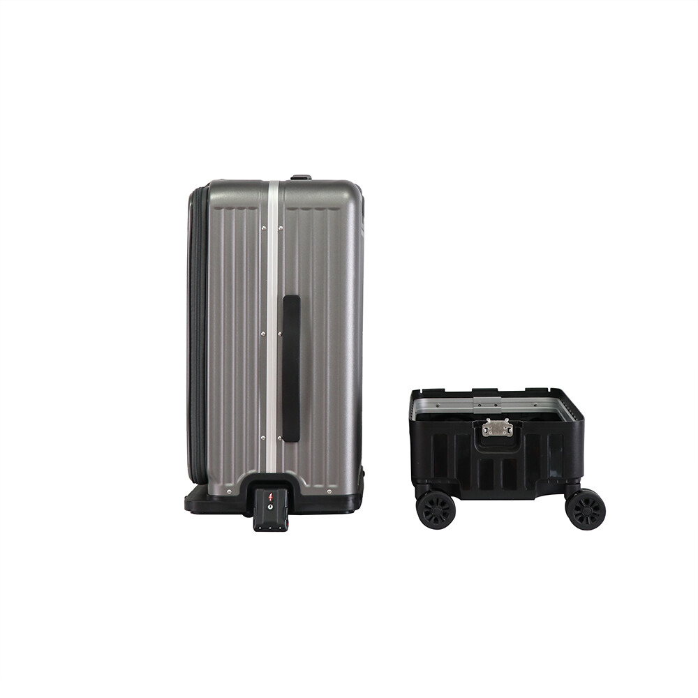 good quality new style luggage 2025 front opening suitcase removable carry on