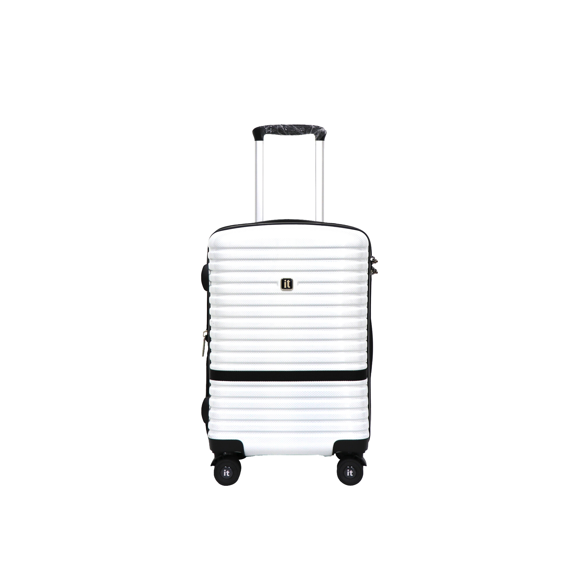 Hot Selling Luxury Luggage ABS+PC Large Aluminum Trolley Case High Quality Carryons Luggage with Extendable Zipper and Side Hook