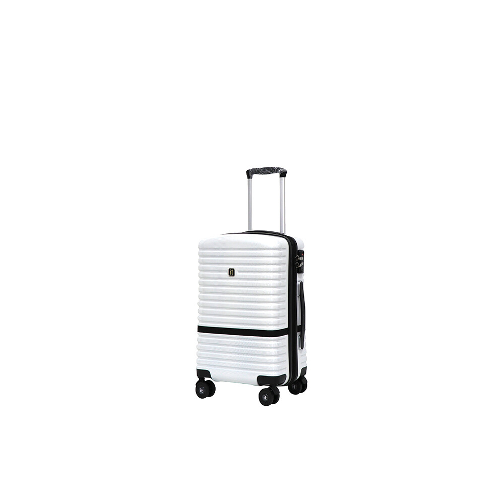 Hot Selling Luxury Luggage ABS+PC Large Aluminum Trolley Case High Quality Carryons Luggage with Extendable Zipper and Side Hook