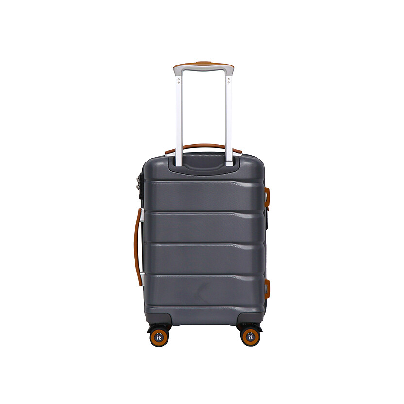 High-Quality Luxury Luggage Sets: ABS+PC Aluminum Trolley Case with Durable Spinner Caster Expandable Zipper and Cup Holder