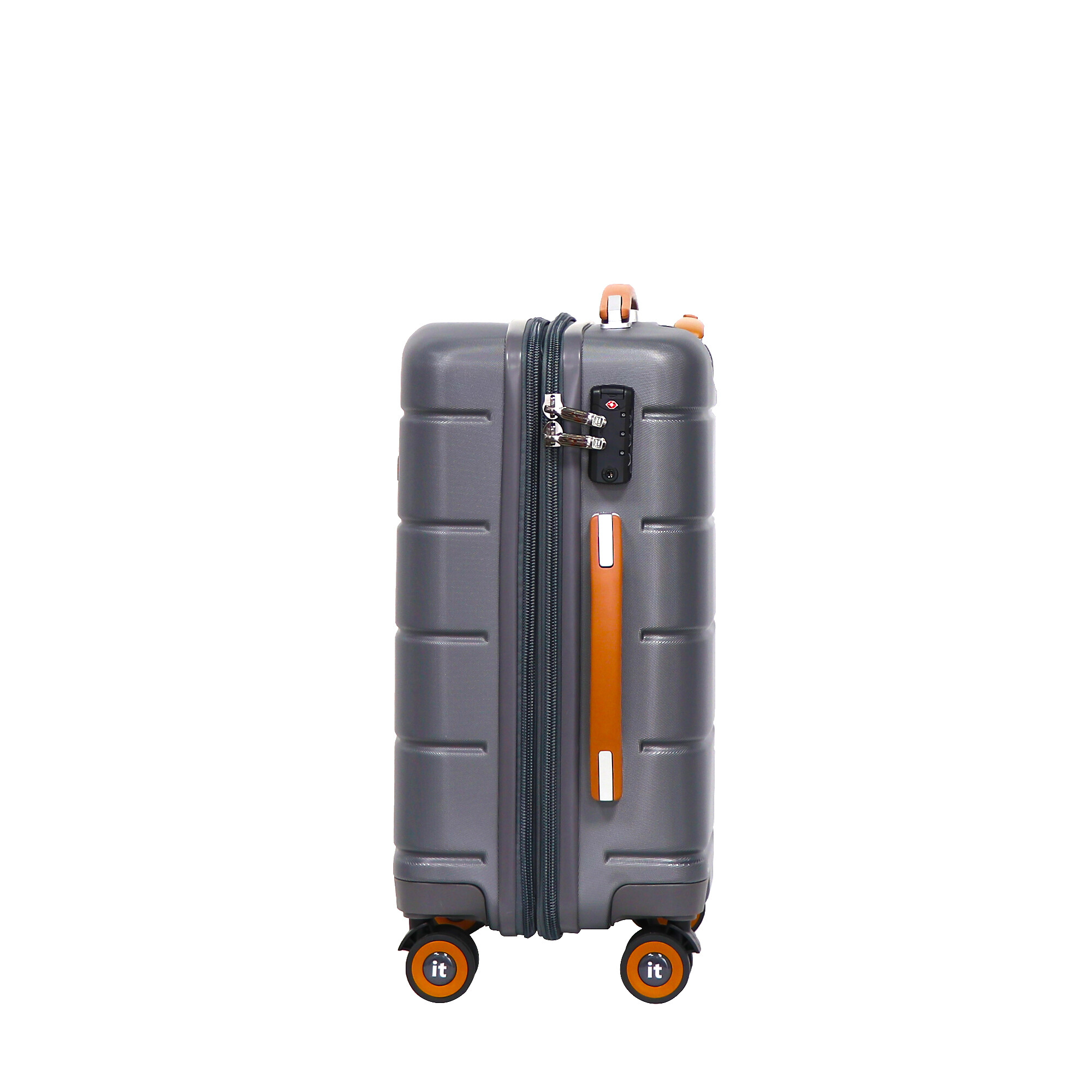High-Quality Luxury Luggage Sets: ABS+PC Aluminum Trolley Case with Durable Spinner Caster Expandable Zipper and Cup Holder
