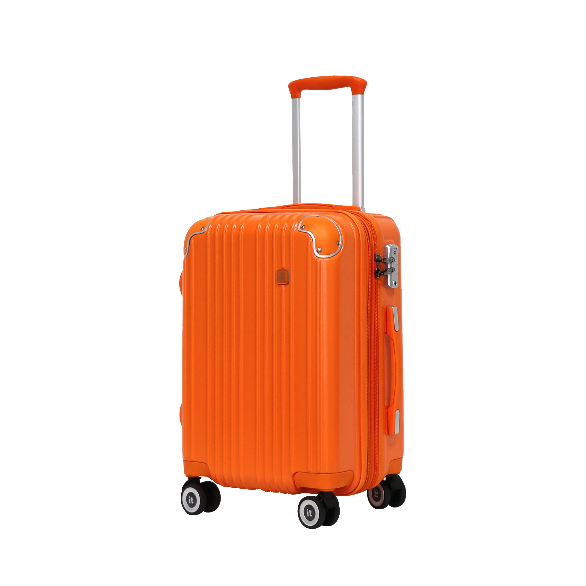 Hot Selling Luxury Luggage Sets ABS+PC Aluminum Trolley Case High Quality Carry on Luggage with Extendable Zipper and Side Hook