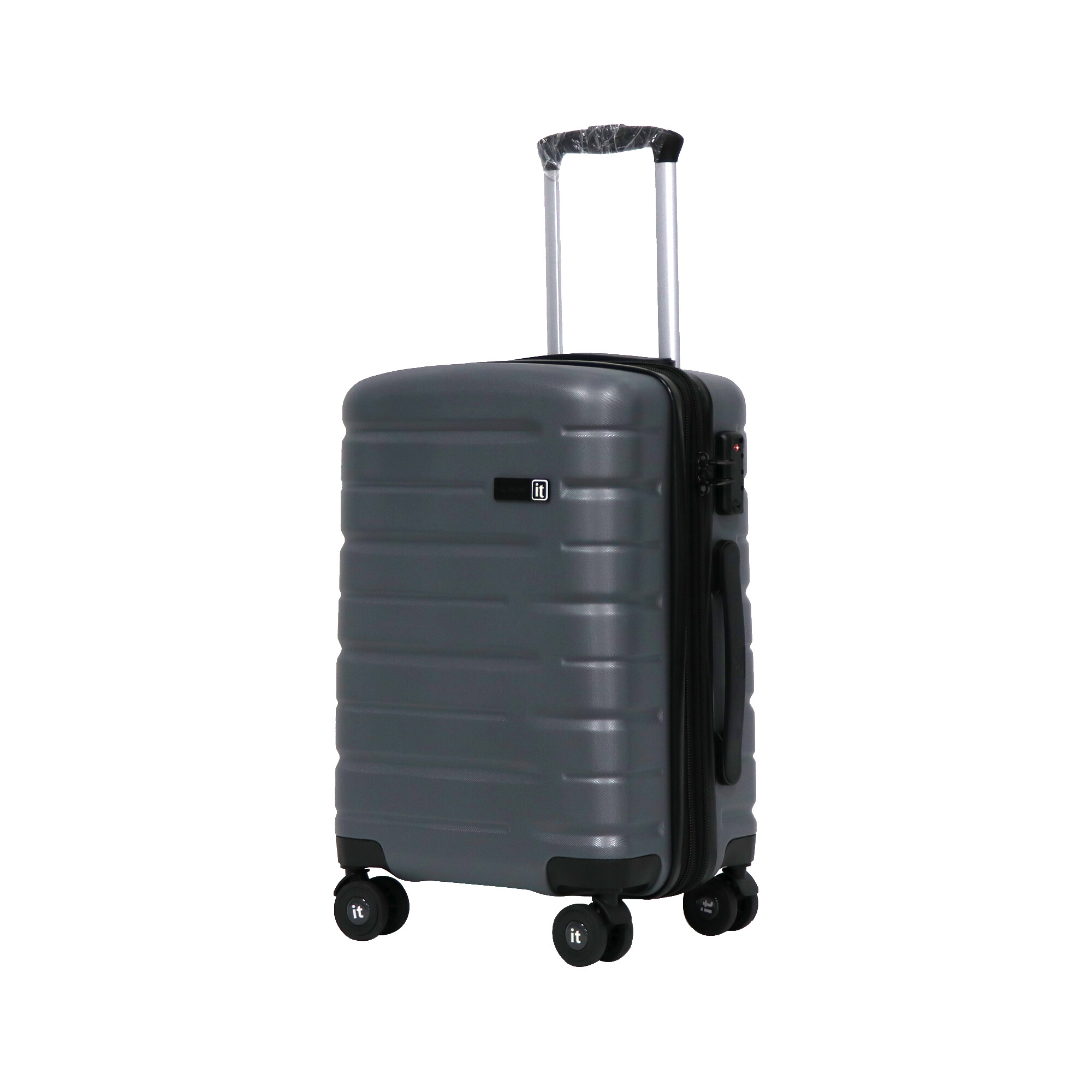 Luxury Large ABS+PC Aluminum Trolley Case High Quality Cabin Luggage with Expandable Zipper and Side Hook