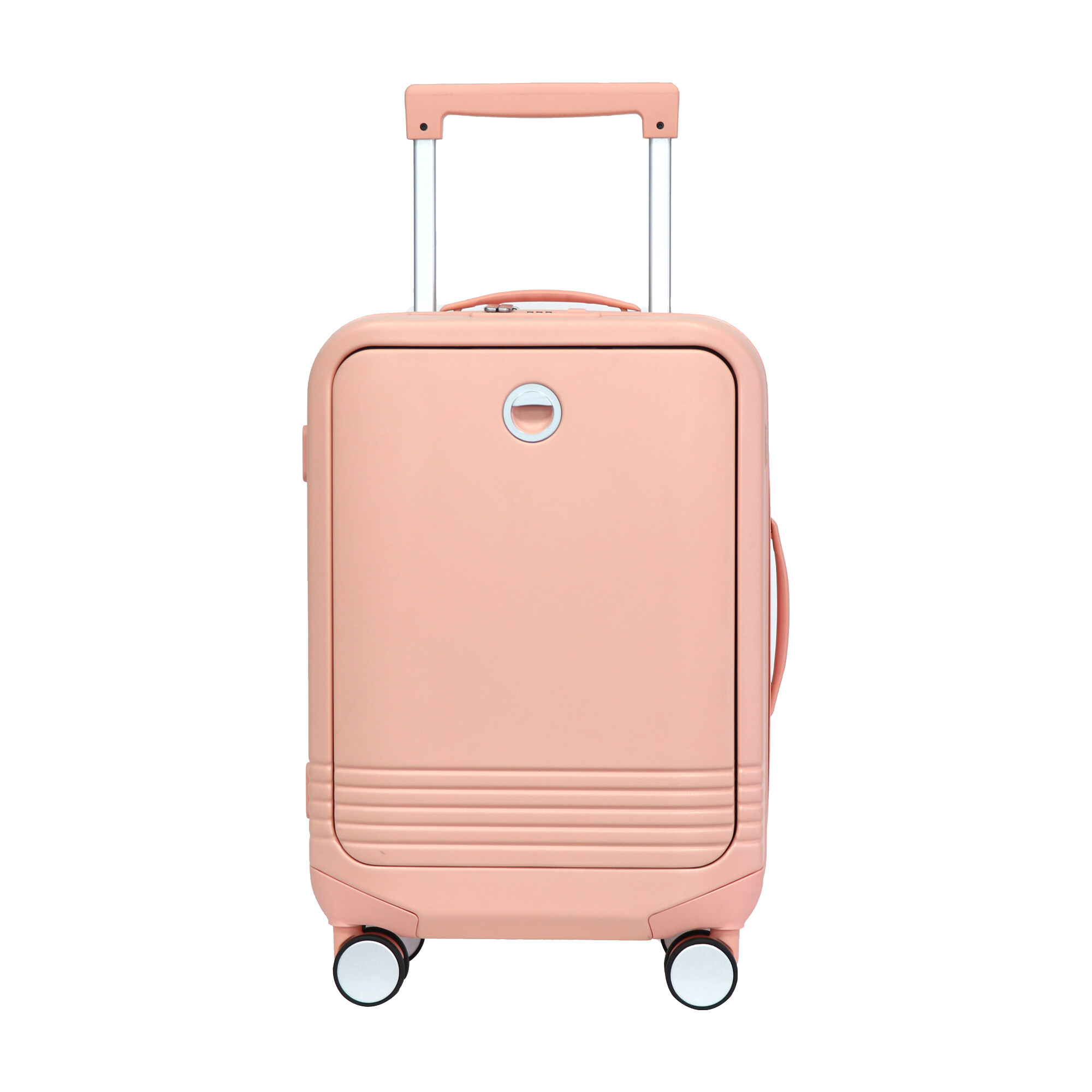 2025 Durable Hard-Shell PC Travel Suitcase Large Capacity Spinner TSA Lock USB Charging Port Zipper Frame Closure Popular Design