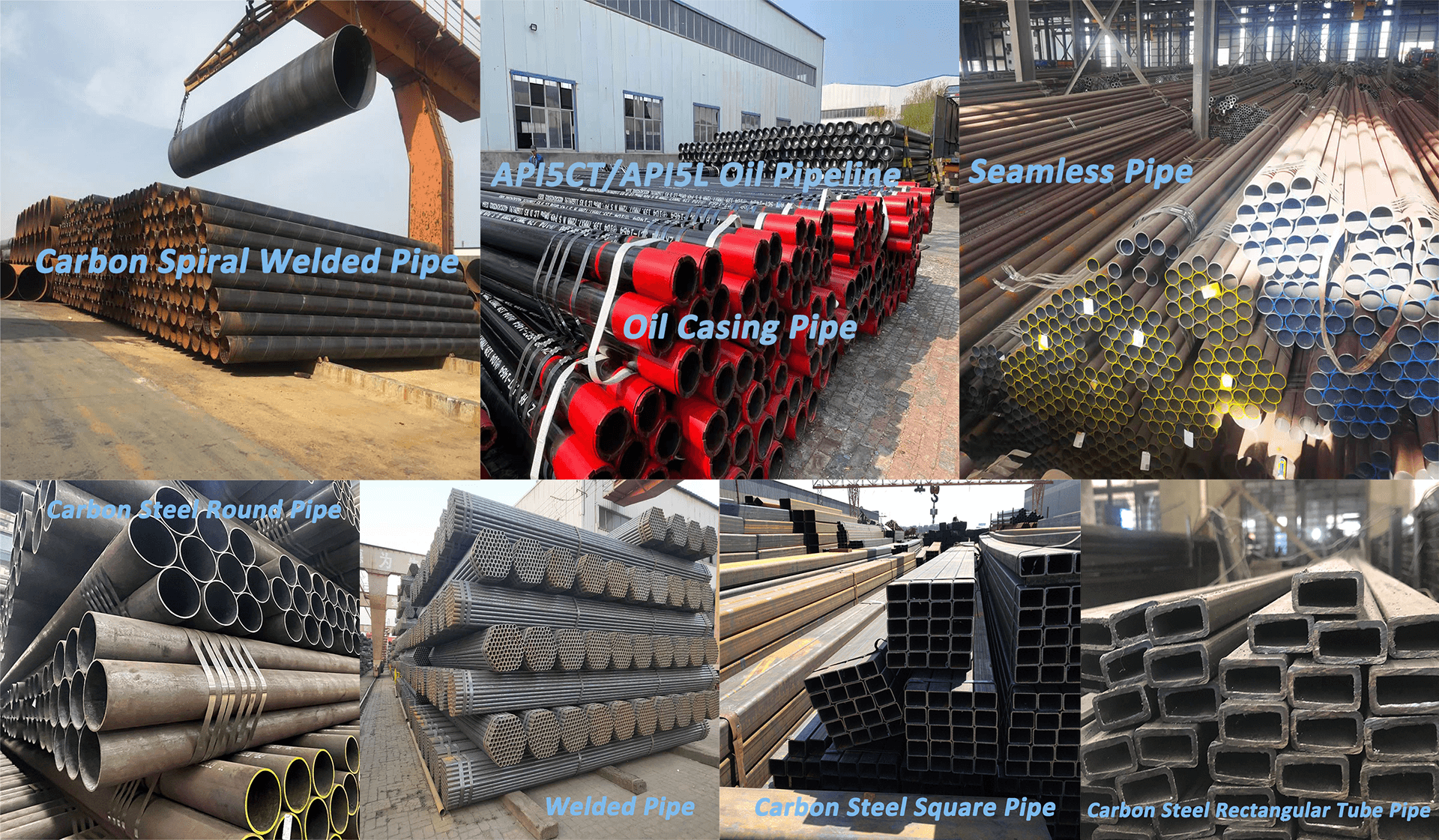 Types of Carbon Steel Pipes Types of Carbon Steel Pipes