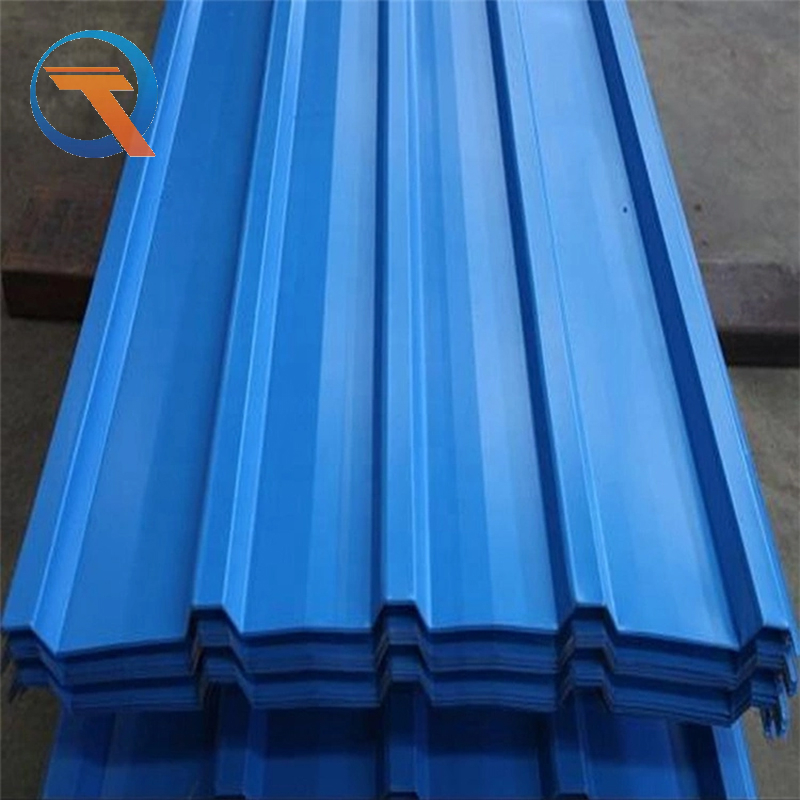 AZ60/AZ150/AZ180/AZ240 Color-coated corrugated steel plate High quality corrugated roofing boards