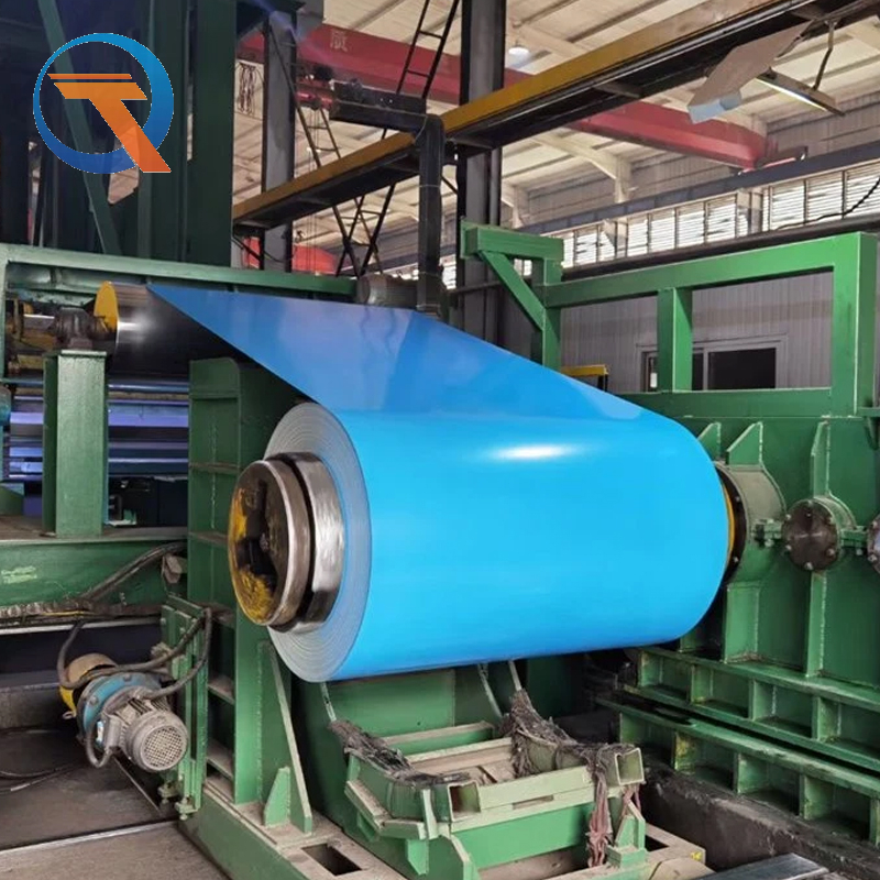 Factory provides high-quality 0.12mm-0.6mm color coated steel pre coated steel coil rolls at a low price