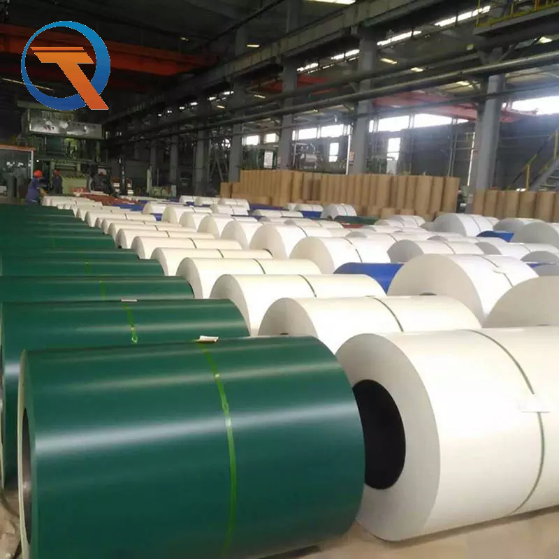 Factory provides high-quality 0.12mm-0.6mm color coated steel pre coated steel coil rolls at a low price