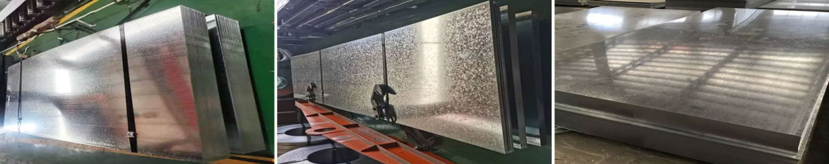 SECC galvanized steel sheet