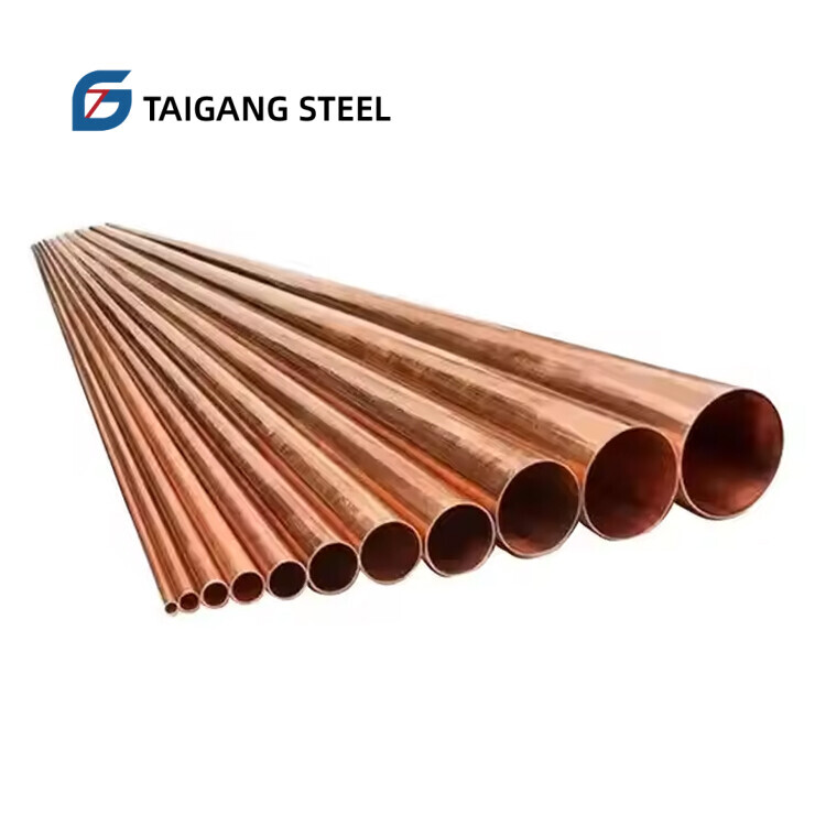 Good Price C10100 C10200 C11000 Alloy 99.9% Pure EN 13348 Gas AC copper pipe 1/2