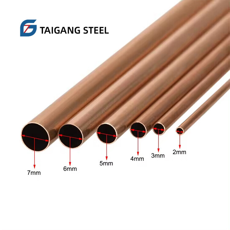 Copper Pipes Copper Tube C70600 C71500 C12200 Alloy Copper Nickel Tube